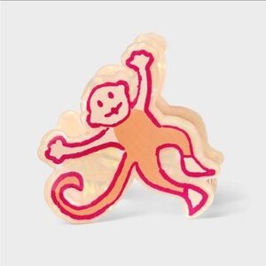 NWT Roller Rabbit x Target Monkey Claw Clip
